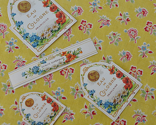 仏アンティーク】香水ラベル4種セット その他雑貨 Lutinettes*** 通販