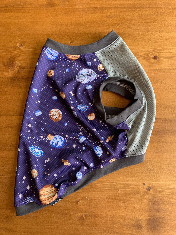 ハンドメイド イタグレ服 クールニットワンピース UVカット ハンドメイド イタグレ服 クールニットワンピース UVカット