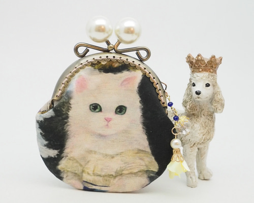がま口 ポーチ等 ♡♡わかちゃん オーダー品♡♡ ハンドメイド【受注生産】さくらんぼ刺繍のがま口ポーチ 小銭
