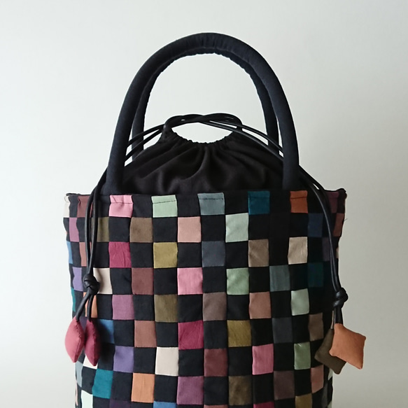 patchwork bucket bag 3枚目の画像