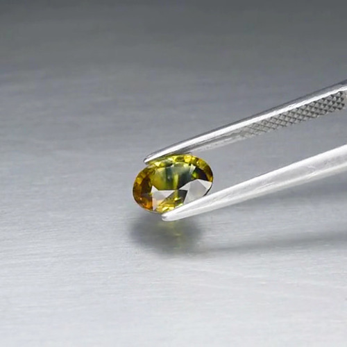 稀有なバイカラーの色彩美】1.47ct VS 極上ゴールデンイエロー