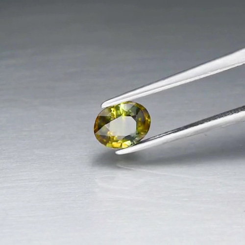 稀有なバイカラーの色彩美】1.47ct VS 極上ゴールデンイエロー
