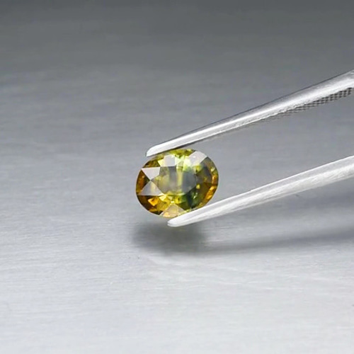 稀有なバイカラーの色彩美】1.47ct VS 極上ゴールデンイエロー