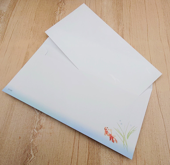 夏の贈り物に夏花モチーフのクイリングお洒落封筒(ひまわり) 5枚目の画像