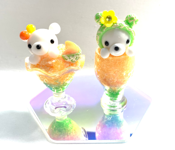 ❣️在庫処分SALE更に値引き❣️☆メロンかき氷と白クマちゃん2