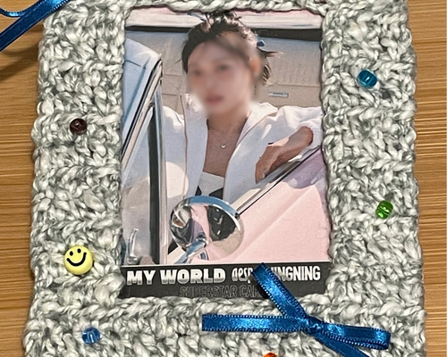 オーダーメイド 手編みのトレカケース 名刺入れ・カードケース keito