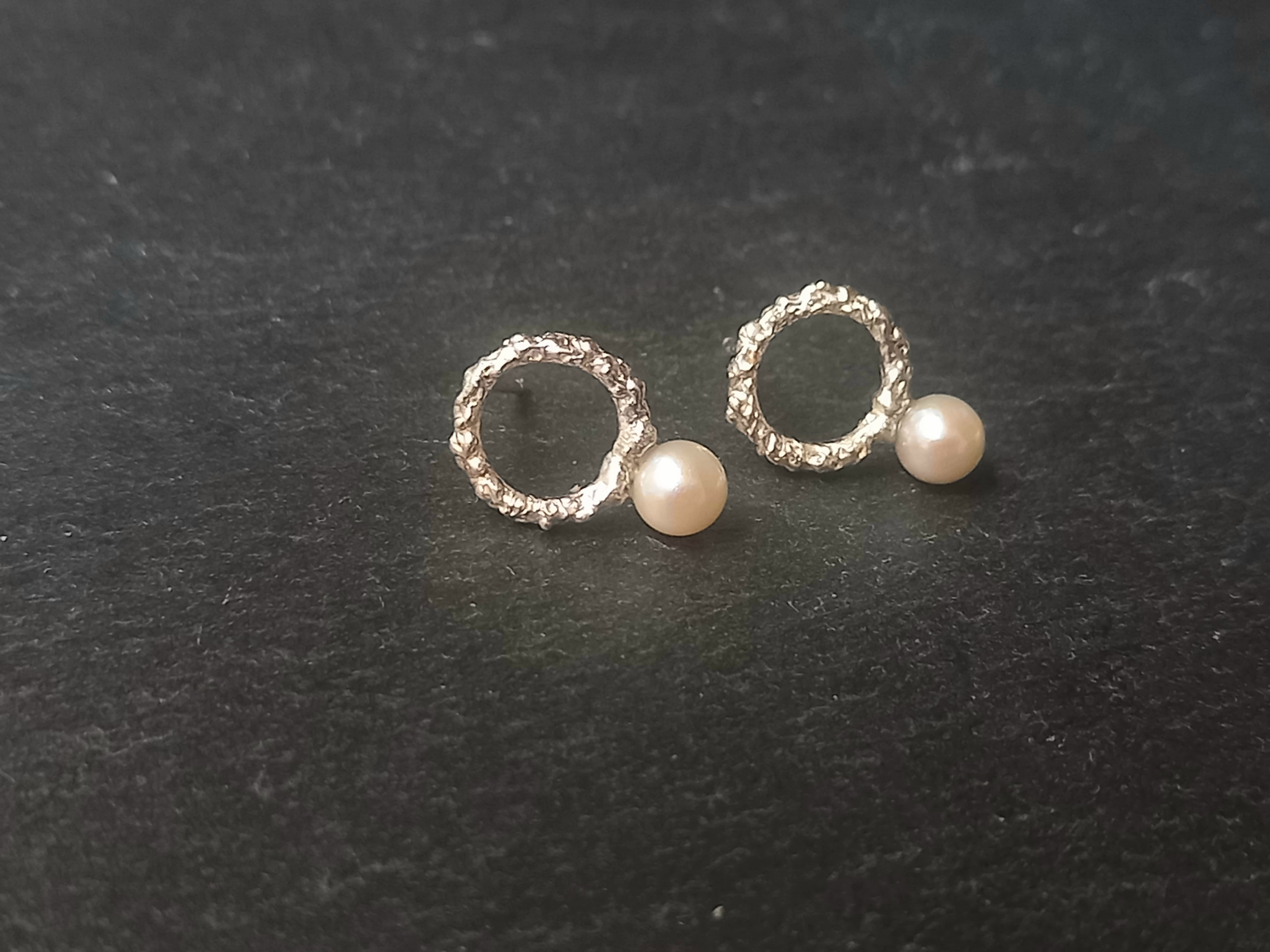 Utoka ☆ silver    星明かり ピアス c