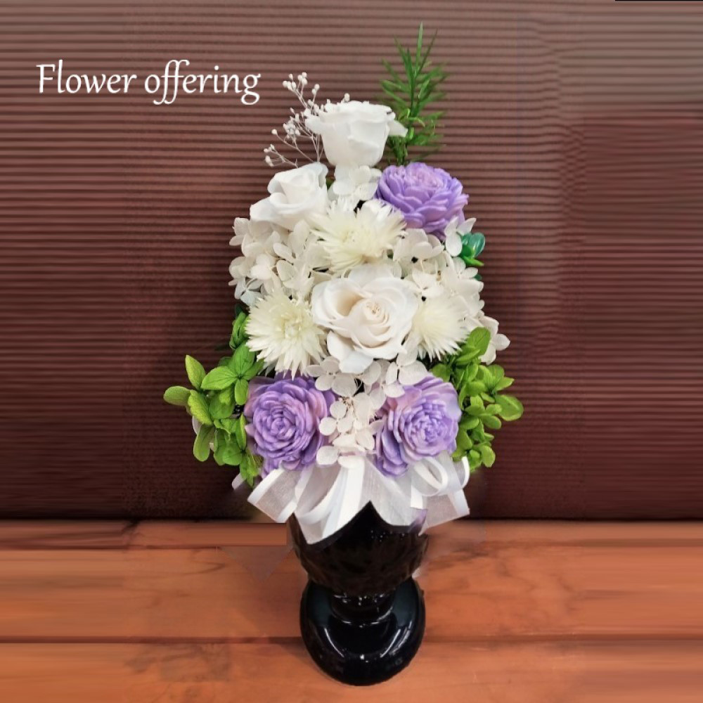 にゃんママ様 オーダー 仏花 お供え花 白 洋風仏花 一対 楽天市場】【生花】 仏花 お供え花【仏花】 墓花 白 1対 【初盆