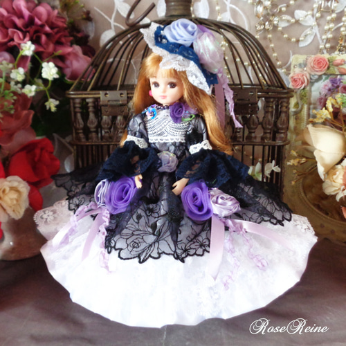 ロリータロマンス ゴシックロリータ美シルエットのプリンセスドール
