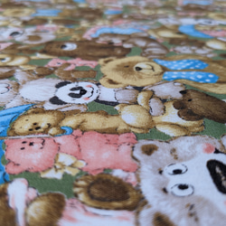 ☆クマ好きが萌々のｶｯﾄｸﾛｽ(約49×110cm) 8枚目の画像