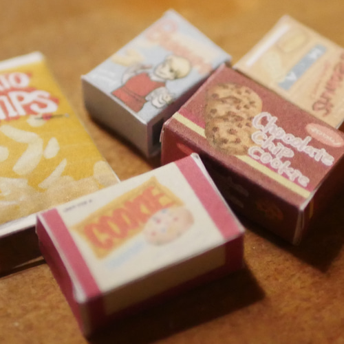 ミニチュアお菓子の箱 その他置物 maron 通販｜Creema(クリーマ) 16052830