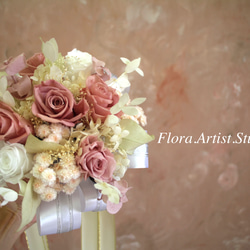 Flora.Artist.Studio 新娘捧花 伴娘捧花 花童手拿花 圓型捧花-展示樣品出清 第8張的照片