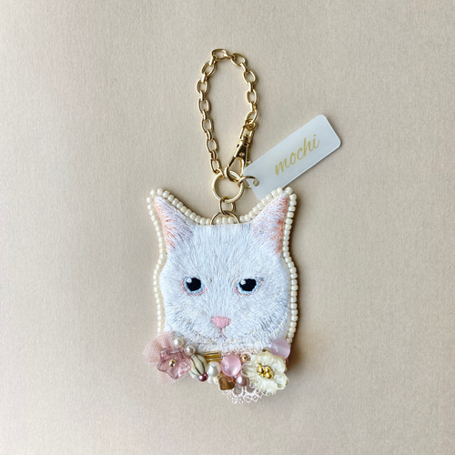うちの子・推しアニマル⭐︎オーダーメイド刺繍 バッグチャーム
