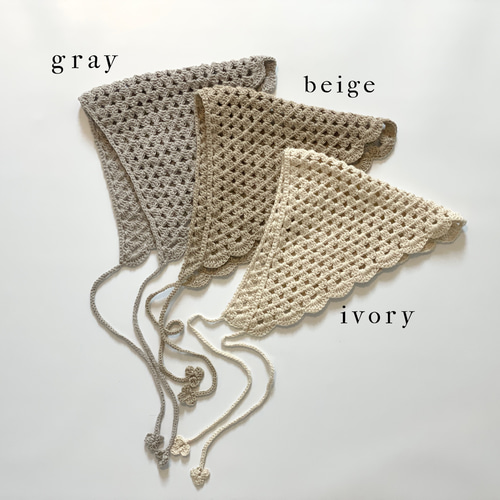 ハンドメイド ベビーボンネット&ベビーバブーシュカ