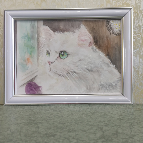 猫の絵 水彩画 絵画 シンセイ 水彩画 通販 16054753|Creema 猫の絵 水彩画 絵画 シンセイ 水彩画 通販 16054753|Creema