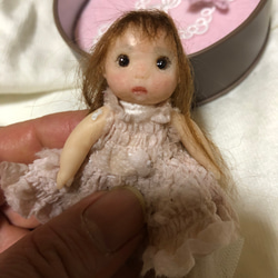 ハンドメイド 約8センチの女の子 ooak doll✽.。.:* その他人形 momo