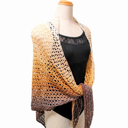 バレエショール（f003）／三角ショール ストール 大判 オールシーズン