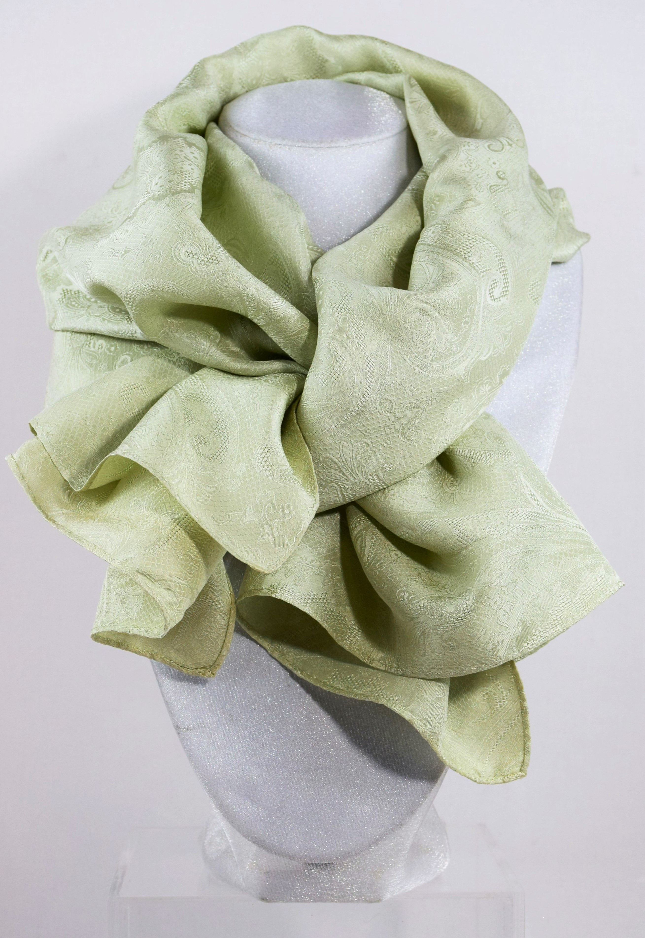 小松菜染めストール［kost03］