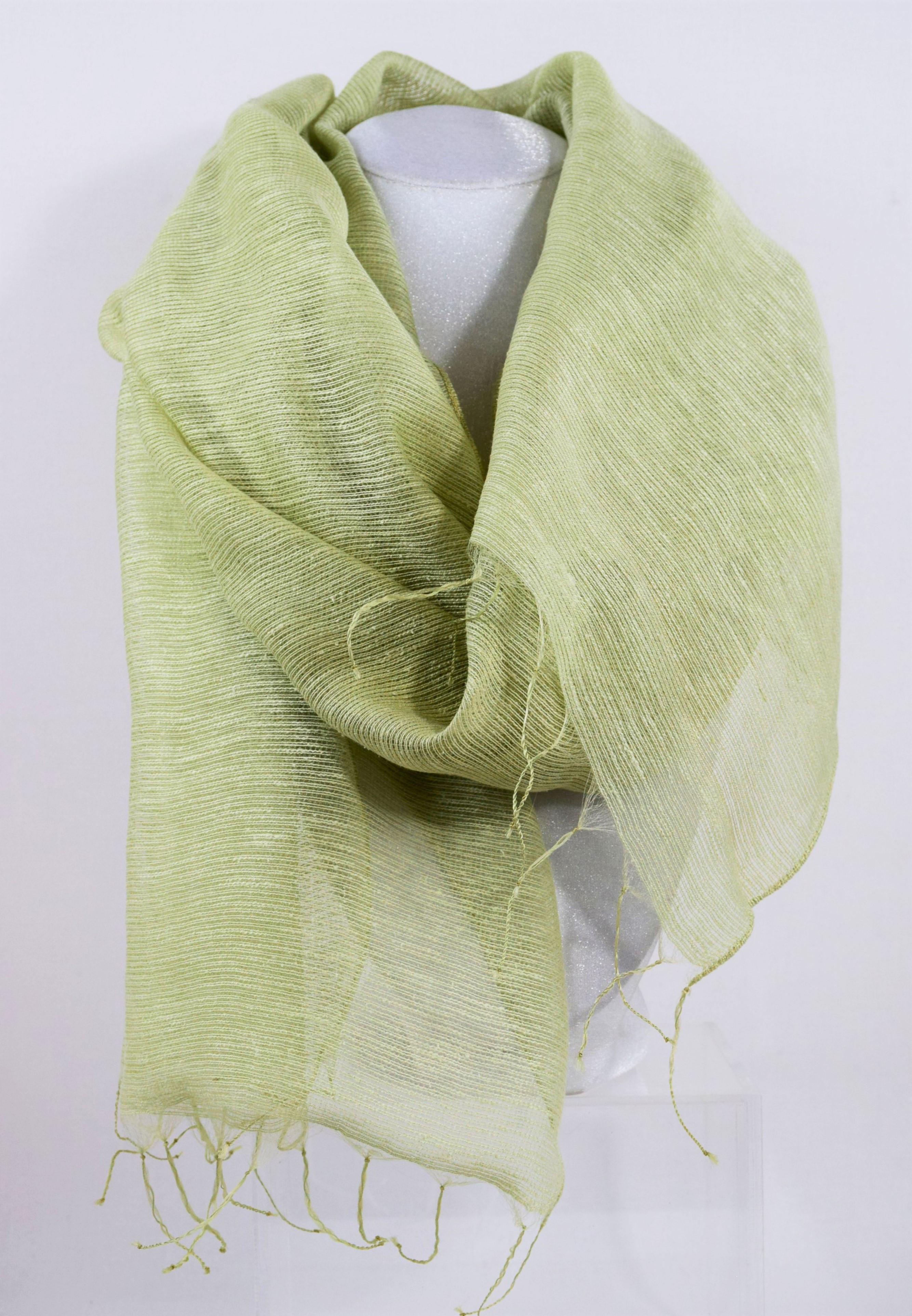 小松菜染めストール［kost04］