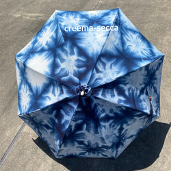 送料無料＊ 久留米絣と藍型染の日傘 傘・日傘 secca 通販 16131276