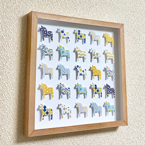 ダーラナホース　Babyブルー　20cm ダーラナホースBabyブルー20cm