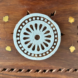 インド 木版 ハンド ブロック スタンプ プリント A11 1枚目の画像
