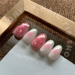 お急ぎ便A♥ ネイルチップ 量産型 韓国 フレンチネイル マグネット ちゅるん お急ぎ便A♥ ネイルチップ 量産型 韓国 フレンチネイル
