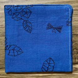 刺繍ガーゼハンカチ★紫陽花 1枚目の画像