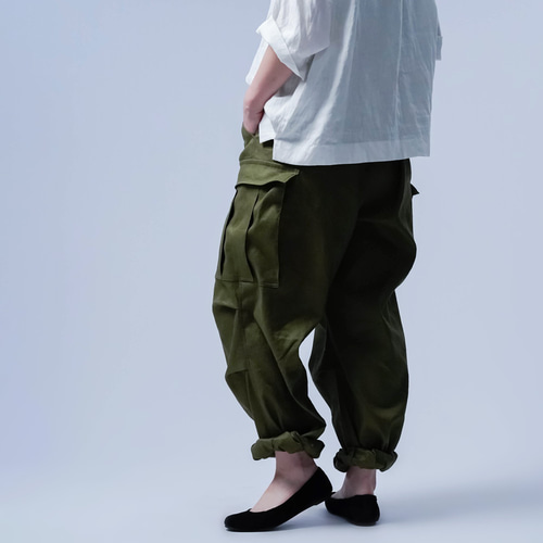 wafu】 リネンソロテックス パンツ好きが惚れ込む! 魔法仕掛けの