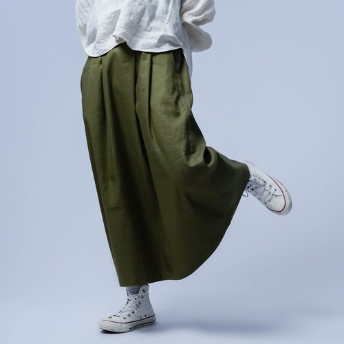 wafu】 リネンソロテックス 驚くほどスタイルが良く見える