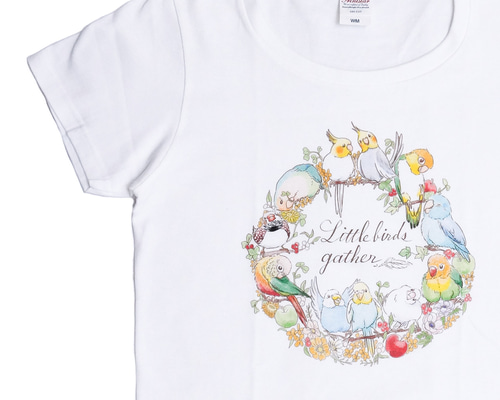 インコちゃん、集まれ！ Tシャツ Tシャツ lunette 通販 16057521