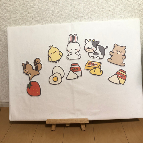パネルシアター マグネットシアター 誕生日ケーキを作ろう 保育 誕生会