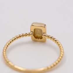 Mimosa Yellow Diamond Ring 8枚目の画像