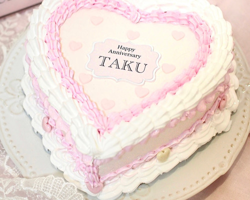 ♡お誕生日プレート♡ 【⑥ジュエルハート