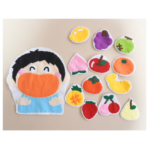 手作り✳︎食育おもちゃ✳︎フェルトおもちゃ おもちゃ・人形 Pear 8