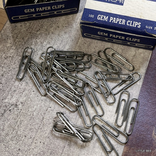 ビンテージ　アメリカ　ペーパークリップ　アンティーク アンティーク調 真鍮製 女性の手 ハンド ペーパークリップ