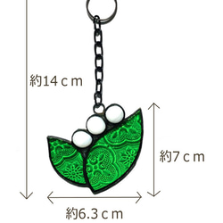 すずらんオーナメント【オリジナルステンドグラス】 10枚目の画像