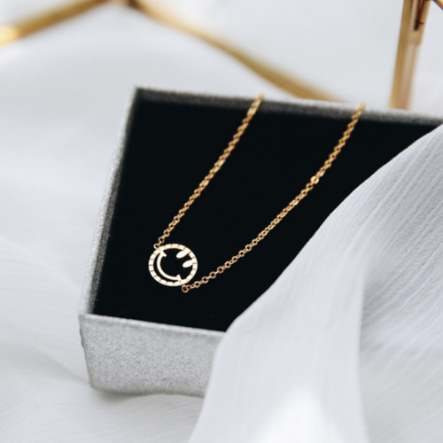 ☆CICI☆ サージカルステンレス316L 笑顔 ニコちゃん スマイル