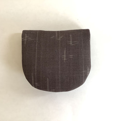 伝統織物のトップブランド塩沢織のタフト小銭入れVF7 2枚目の画像