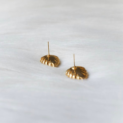 春季浪漫戀愛落葉古蕫珠寶耳針式飾品 耳環 piercing earrings 第3張的照片