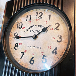 アンティークな振り子時計  レトロなウォールクロック  壁掛け時計 乾電池式  Ver.b おしゃれな振り子時計 14枚目の画像