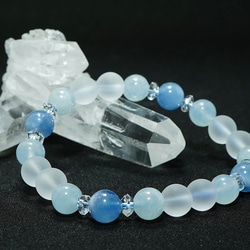 10㎜チョコラリマーのブレスレット【17㎝】 ブレスレット 葦原和樹