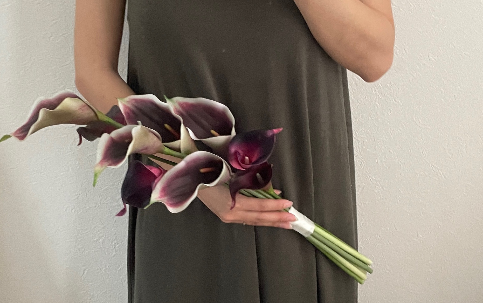 NO.74 秋色カラーのブーケ&ブートニア&ヘッドドレスのセット