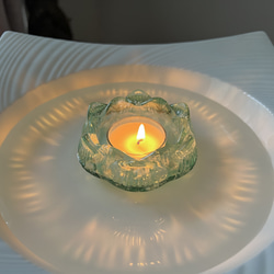 オルゴナイトで作った蓮のキャンドルホルダー 5枚目の画像