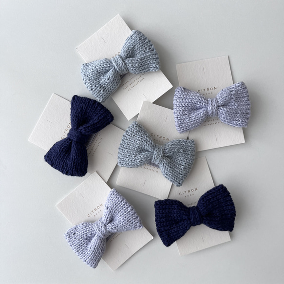 手編みのキッズ蝶ネクタイ 雑貨・その他 citron book 通販 16058716