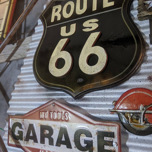 ガレージライフ インテリア アメリカンヴィンテージ サイン