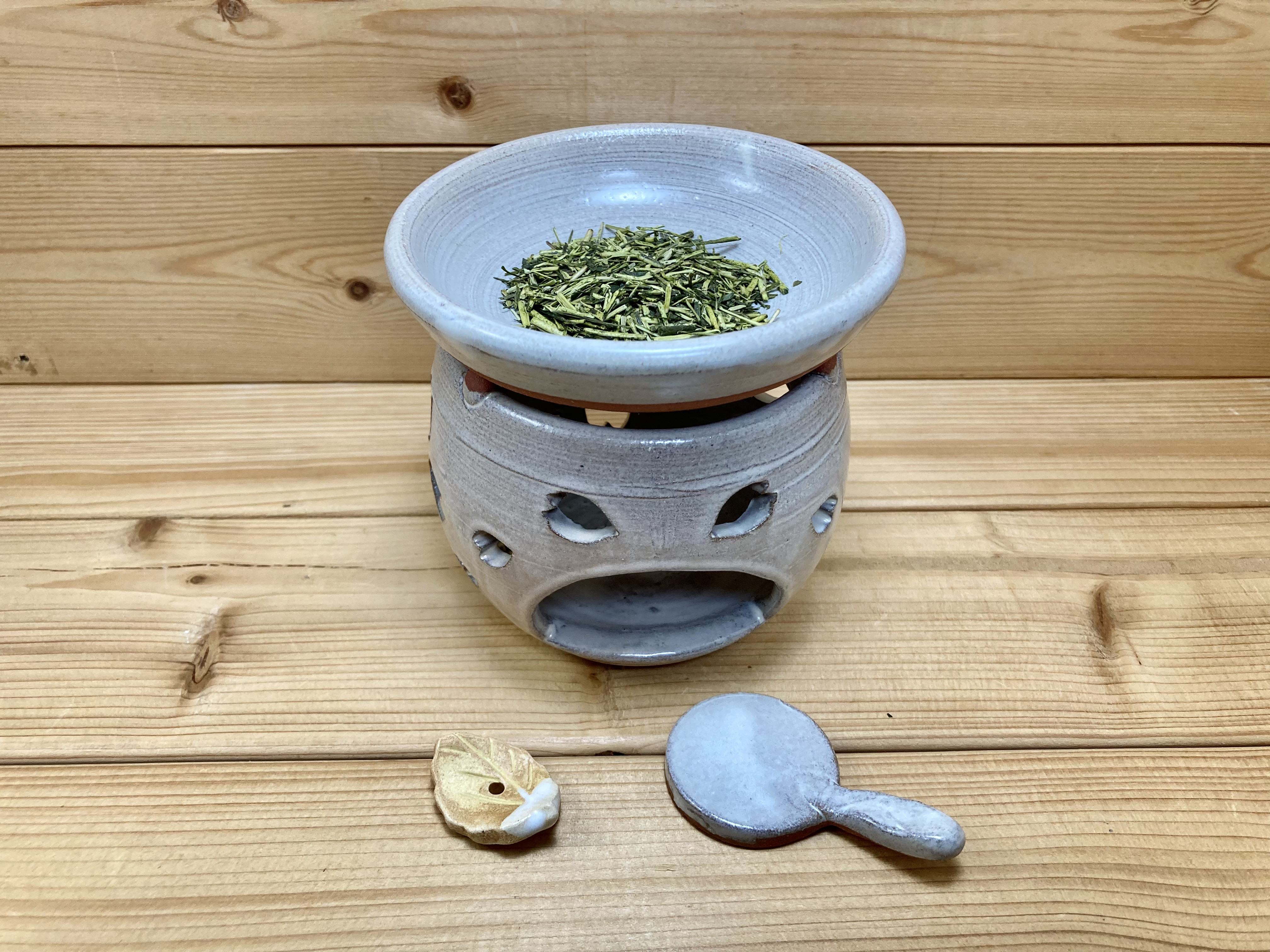 渋めな 茶香炉アロマポット36-④ ディフューザー・アロマポット 