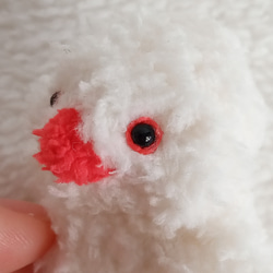 Weniao の小さな人形にはチャームを追加したり、ピンをカスタマイズしたり、手作りの毛糸のかぎ針編みの鳥のペットを追加したりで 9枚目の画像