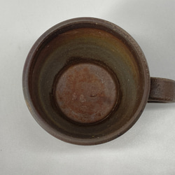 備前焼　コーヒーカップ　桟切　木箱入り 4枚目の画像