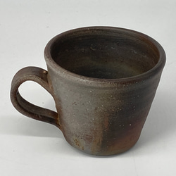 備前焼　コーヒーカップ　桟切　木箱入り 2枚目の画像